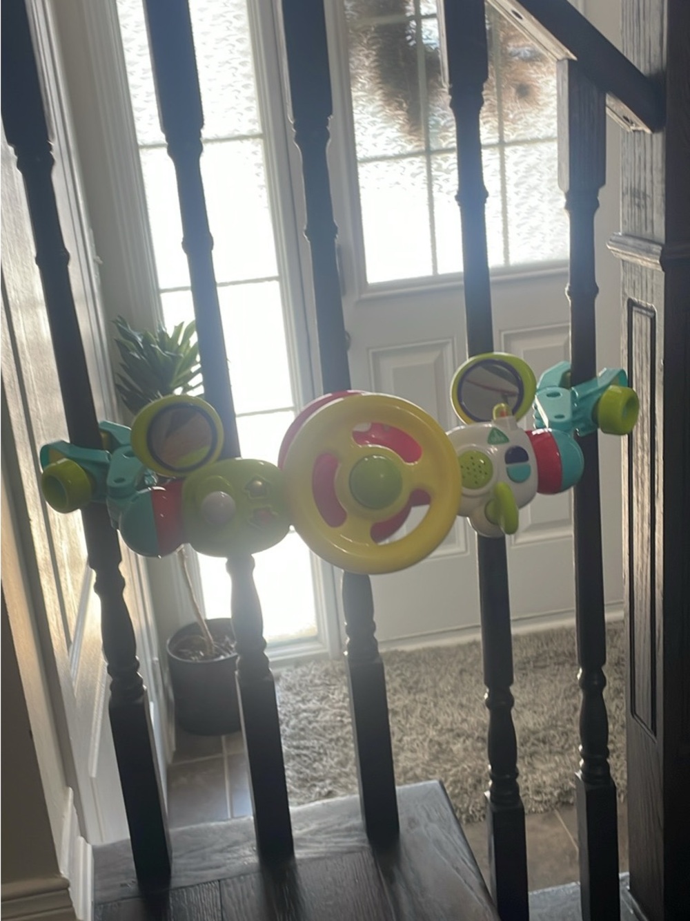 Colorful Steering Wheel Activity Toy for baby and toddler by ELC